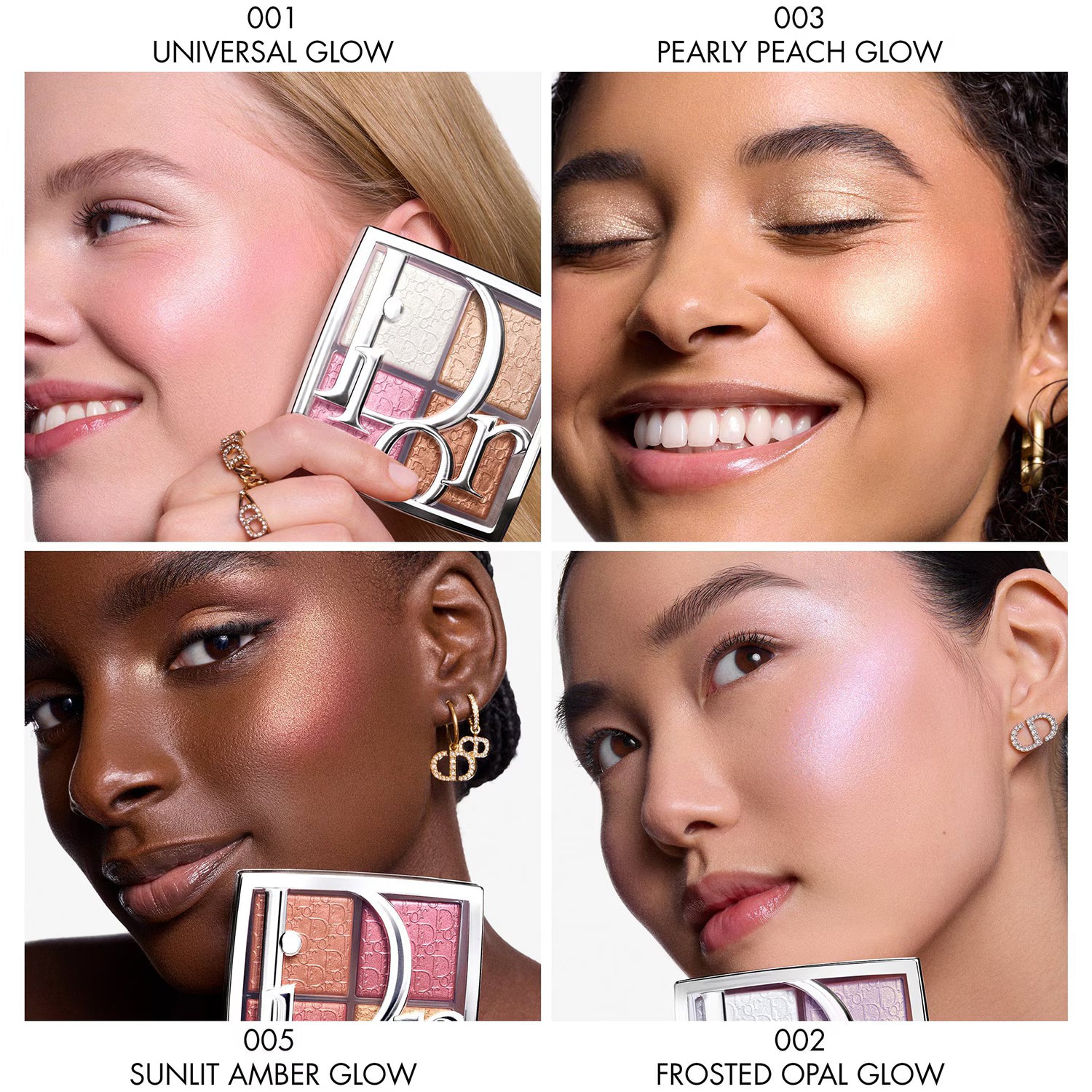 Dior Backstage Glow Maximizer Palette - Palette highlighter & blush multi-usages