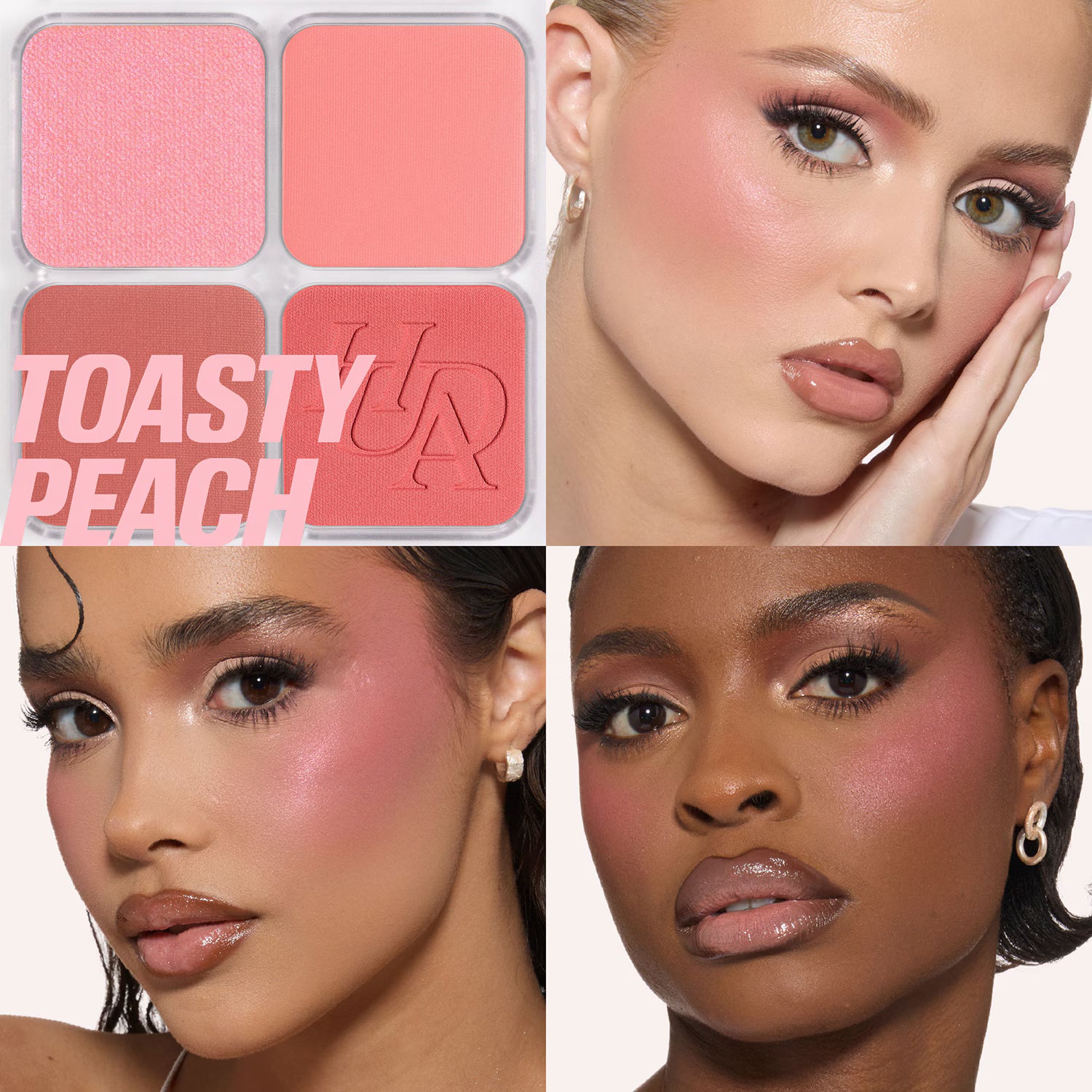 Blush Filter Blurring Blushlighters Palette - Palette Blush et Highlighter