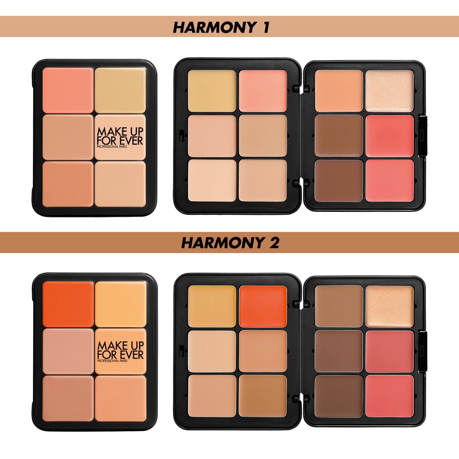 HD Skin All-In-One Palette - Palette teint tout-en-un